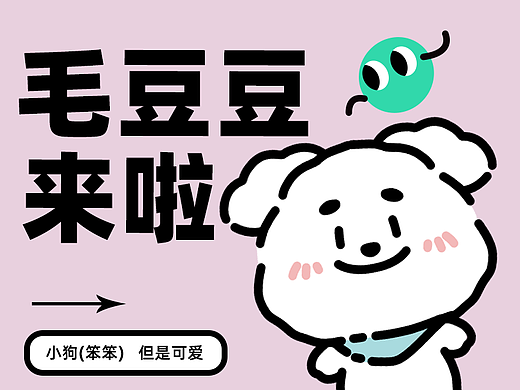 原创微信表情—毛豆豆来啦