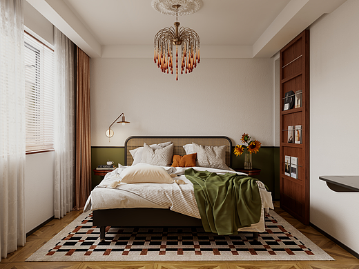 小户型南洋复古风
