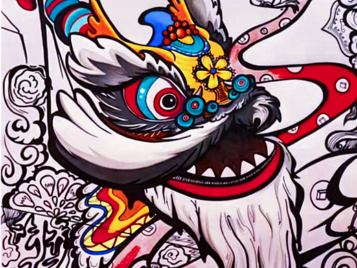 国潮年画