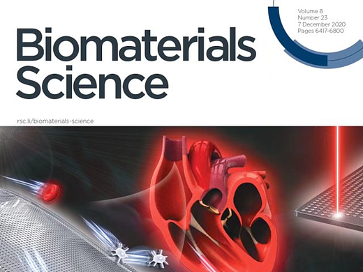 Biomaterials Science期刊封面图