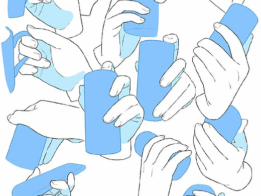 如何正确画手？手部动态线稿画法教程！