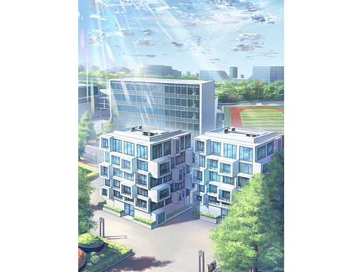 学校-二次元场景