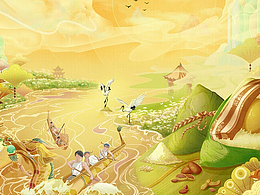 端午安康-端午節(jié)包裝、插畫設(shè)計(jì)