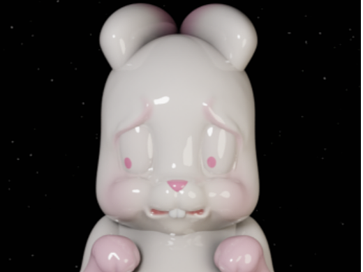 《一只受委屈的兔子》-PINK