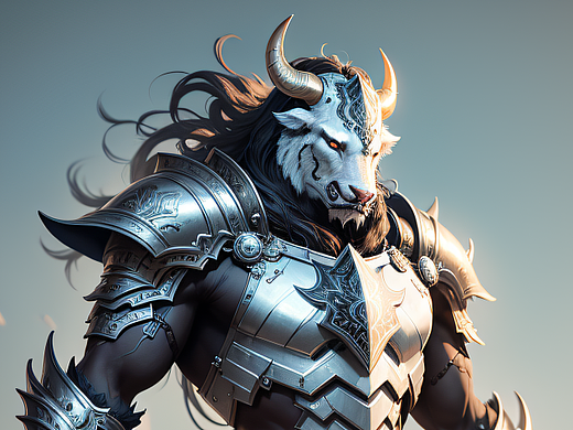 守护者武装之十二生肖--坚毅铁牛（铠甲与机甲）