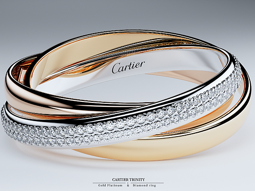 卡地亚钻戒
