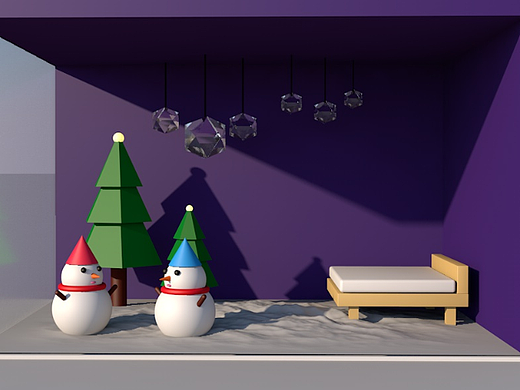 小白學(xué)C4D之案例練習(xí)1~開啟學(xué)習(xí)之路（個人主頁-ZNjQzMzUxMjg=） - 場景 - 站酷設(shè)計師mercury11521原創(chuàng)素材 - 站酷ZCOOL