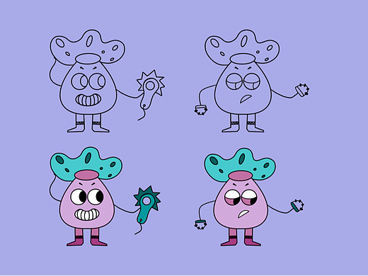 60天插画打卡- Day1/60（个人主页-ZNjE0NDY5MzY=） - 商业插画 - 站酷设计师迟筱暖原创素材 - 站酷ZCOOL