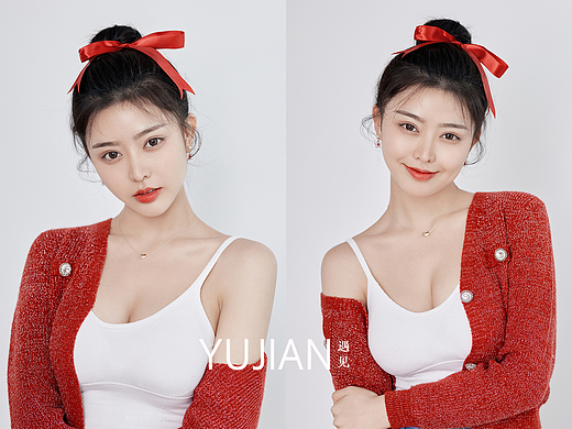 时尚少女写真，用喜庆生日照记录时光的美好