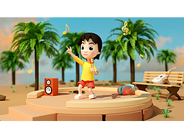 三維人物動(dòng)態(tài)