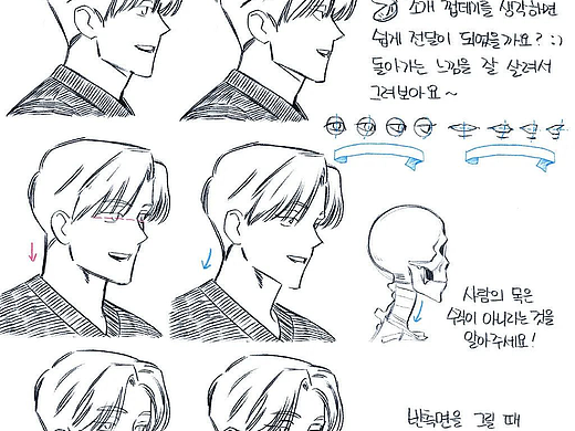 【绘画素材】换个角度就不会画头像？赶紧码住这组头像练习！