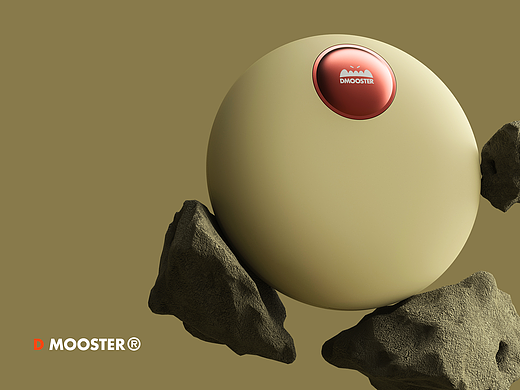 D MOOSTER® | 粉饼盒 OWS蓝牙耳机