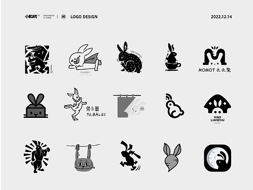 兔年主题logo设计