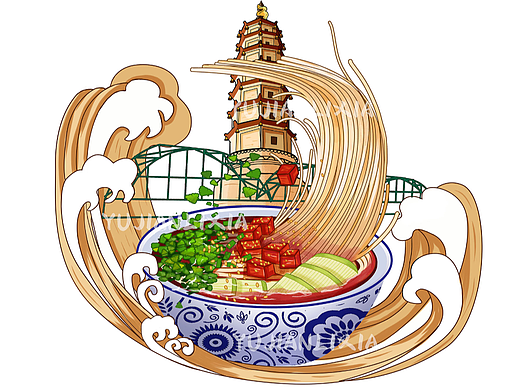 蘭州特色（個人主頁-ZNTk4NzU4MjA=） - 商業(yè)插畫 - 站酷設(shè)計師遇見立夏_原創(chuàng)素材 - 站酷ZCOOL