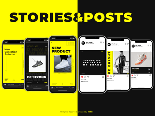 AE模板 | 竖屏动态动画标题介绍活动促销产品片头