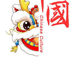 龙年国潮童装烫画设计 国潮情侣装亲子装印花