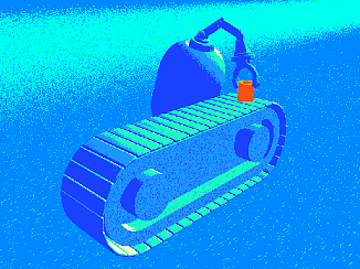 C4D 流水线机器人