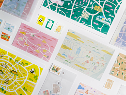 插畫|城市地圖