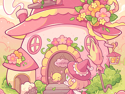 魔女的小屋·春