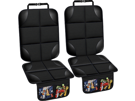 亚马逊黑色汽车坐垫主图及A+图精修