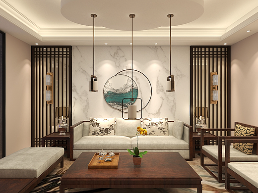 孔雀大卫城试设计（立体建模渲染）