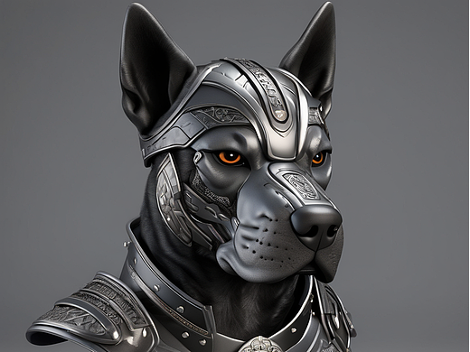 狗战士（个人主页-ZNjY3MjA2MzI=） - IP形象 - 站酷设计师猎鹰少尉原创素材 - 站酷ZCOOL