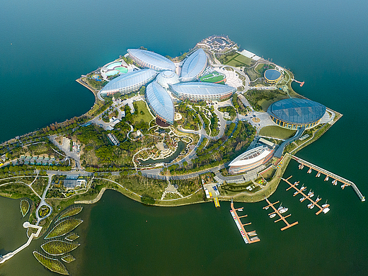 建筑景观摄影|上海滴水湖洲际酒店