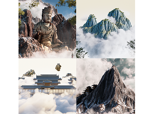 元宇宙山水