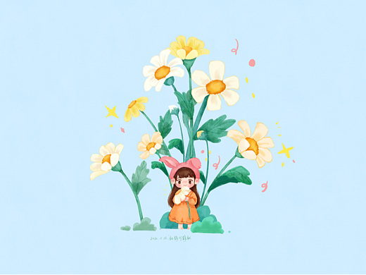 秋天的小雏菊