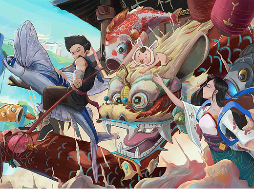 茶派的美好世界—全家福