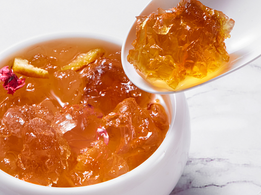 食品拍摄｜桃胶拍摄