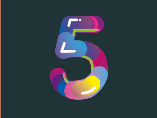 5艺术字