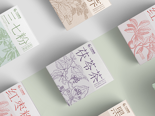 兰花中药包装设计 | 百年兰花，健康中国