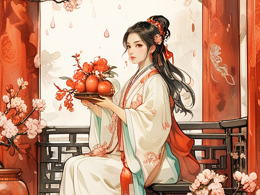 试问卷帘人  却道海棠依旧