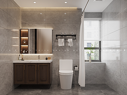 新中二套客餐厅-白龙马效果图