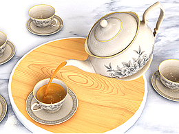 流體建模之倒茶水場景設(shè)計(jì)