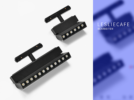 LED 无主灯智能调光调色泛光灯格栅灯磁吸灯拍摄作业