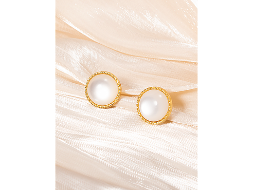 饰品-猫眼石耳钉