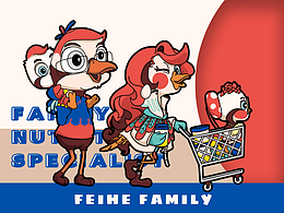 飞鹤IP形象升级|飞鹤家族出道啦