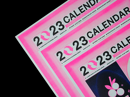 2023 Calendar Poster Design*海报日历