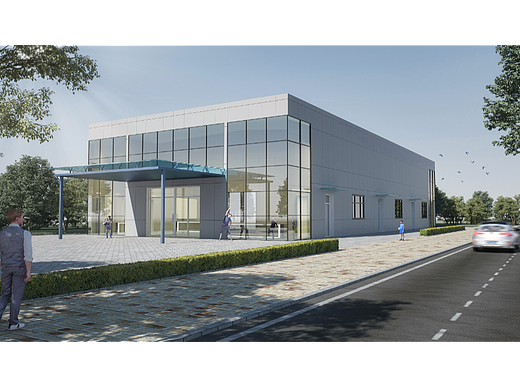 日常C4D+OC做室外效果图