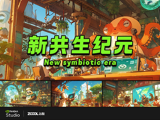 新共生世纪（个人主页-ZNjg0Nzc4Mjg=） - AI作品 - 站酷设计师柏霖smile原创素材 - 站酷ZCOOL