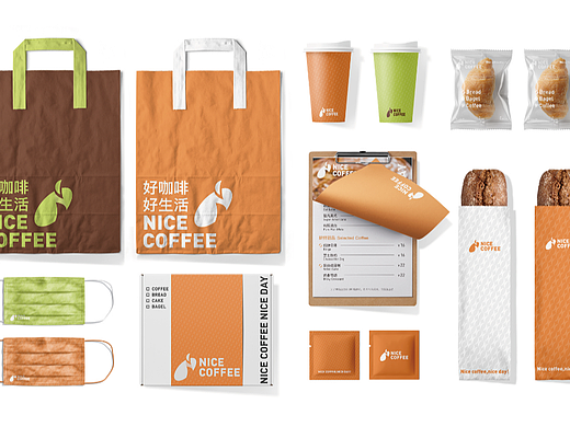 NICE COFFEE BRAND 咖啡品牌设计
