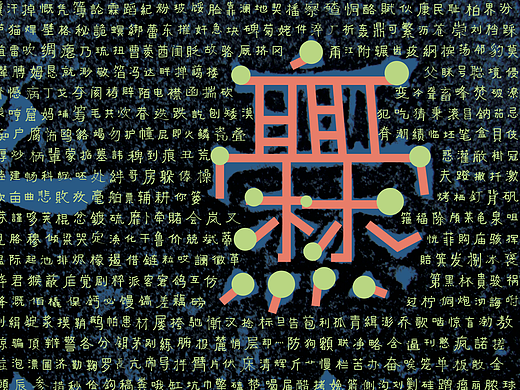 爨写-字库设计 CUAN for write（个人主页-ZNjA4OTU5ODQ=） - 字体/字形 - 站酷设计师minibatman原创素材 - 站酷ZCOOL