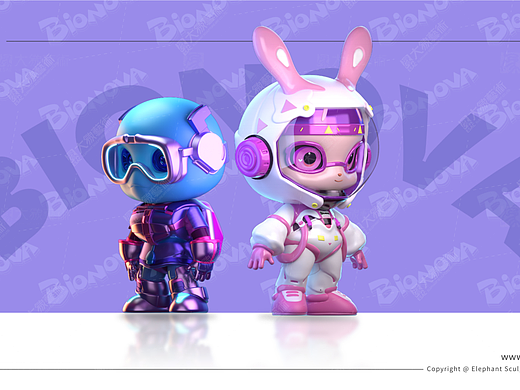 儿童乐园VI设计 | 宇宙版龟兔赛跑