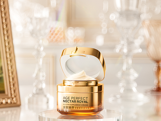 C4D花蜜面霜渲染（个人主页-ZNjg3Mjk2MjA=） - 产品 - 站酷设计师Lilysj原创素材 - 站酷ZCOOL