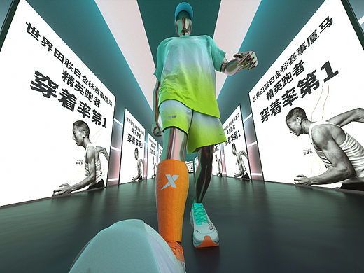 品牌运动鞋CG动画短片