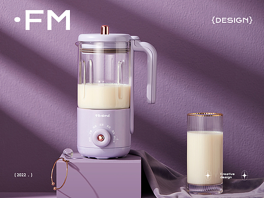 威的 X 方米视觉 mini豆浆机 | 场景图分享