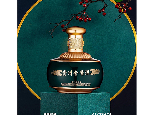 郑州电商白酒拍摄 详情页设计 产品摄影 电商设计