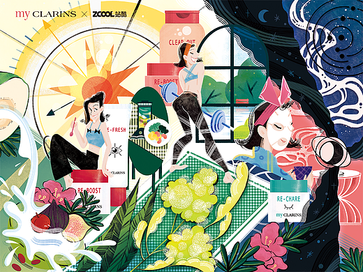 #my CLARINS 寻找天然好食肌# 三时三餐
